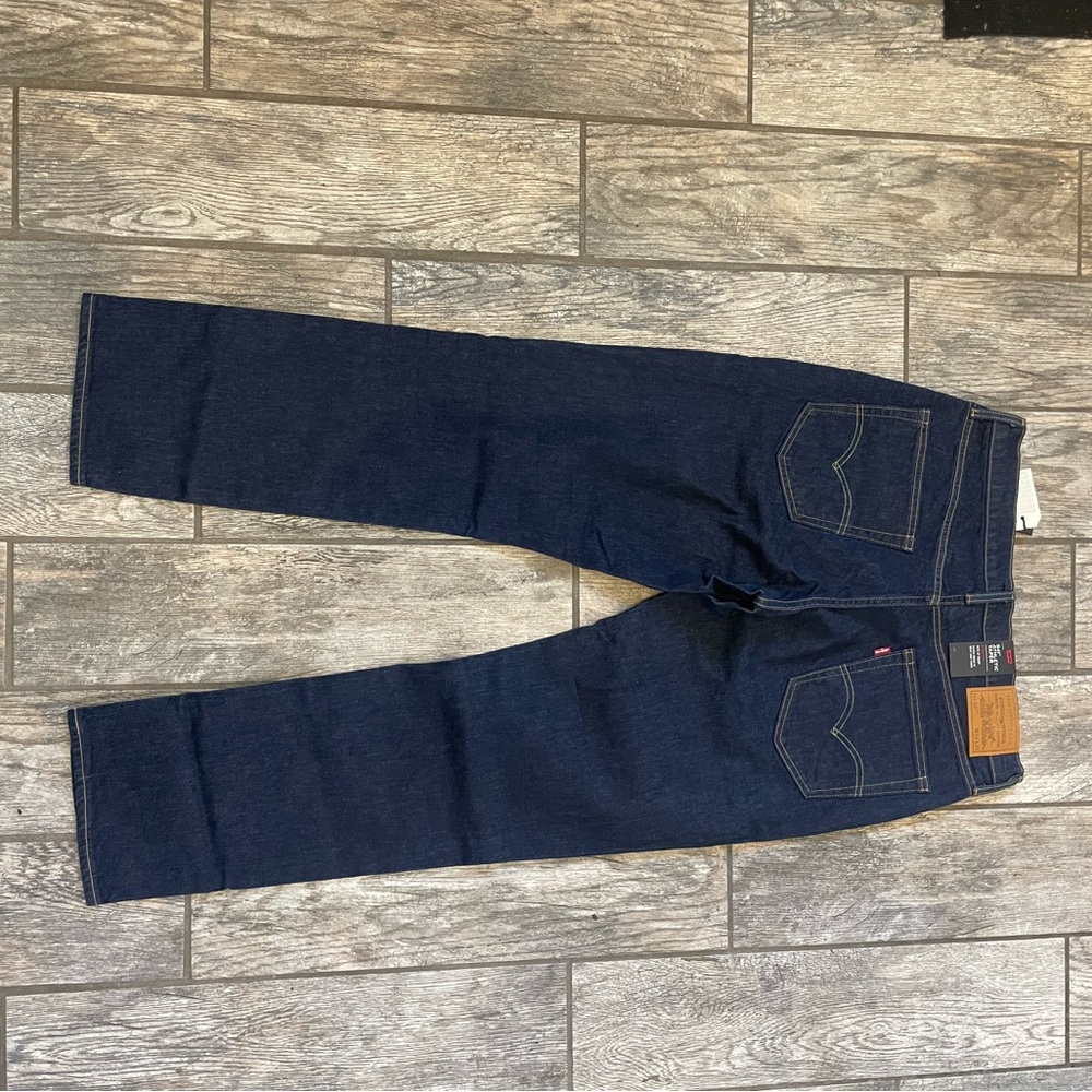 Levi's Blue Athletic Taper Jeans Classic Denim